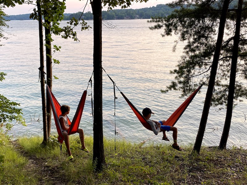 Waterfront Camping on Lake Keowee at Mile Creek Park - The ...