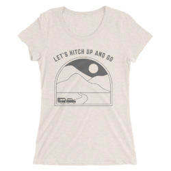 Let's Hitch Up and Go Tri-Blend Short-Sleeve T-Shirt